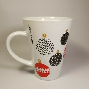 STARBUCKS Christmas Holiday Ornament 16 oz Coffee